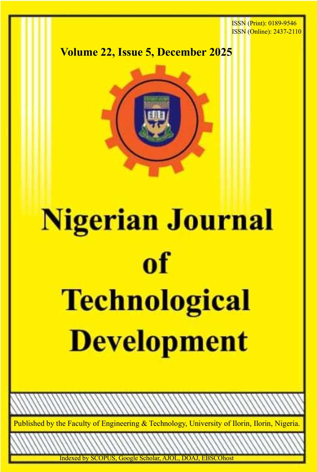 					View Vol. 22 No. 5 (2025): Volume 22, Issue 5, December 2025.
				