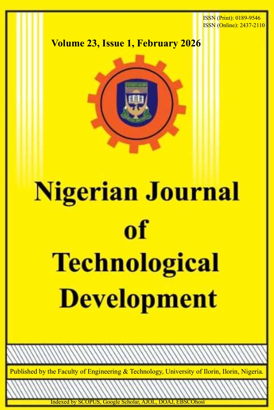 					View Vol. 23 No. 1 (2026): Volume 23, Issue 1, March 2026.
				