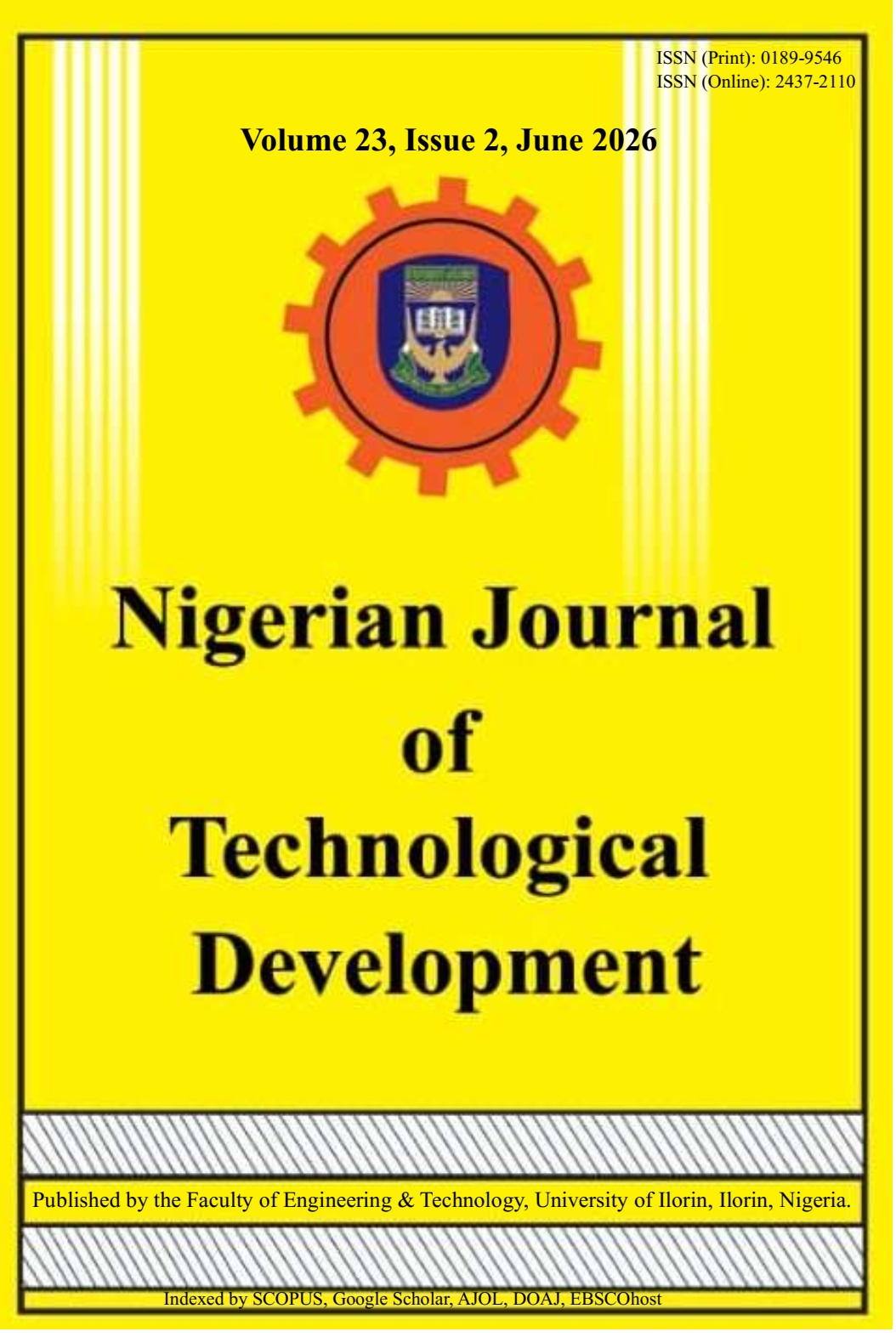 					View Vol. 23 No. 2 (2026): Vol. 23 No. 2 (2026): Volume 23, Issue 2, June 2026.
				